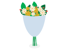 Icon of bouquet of flowers for advanced assistance