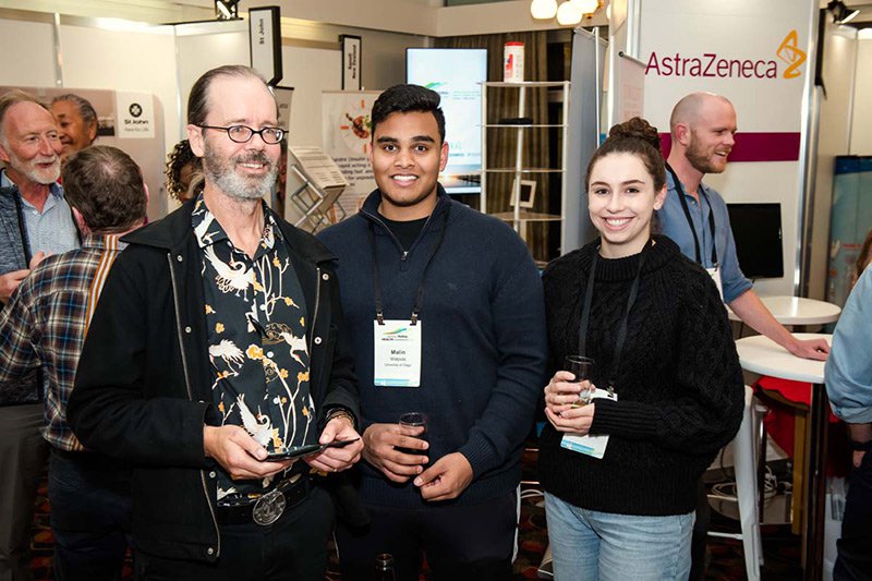 Caitlin Alexander (right) at the National Rural Health Conference