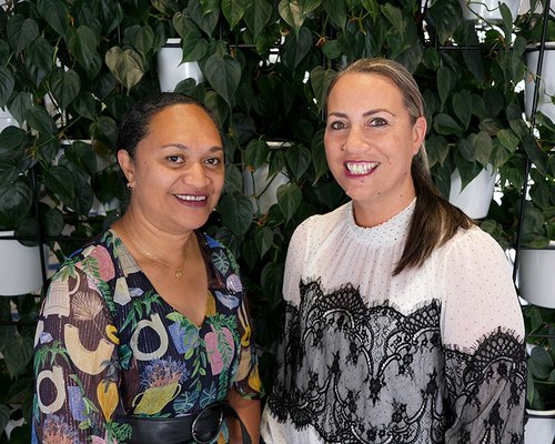 Dr Julie Wharewera-Mika and Ms Mafi Funaki-Tahifote