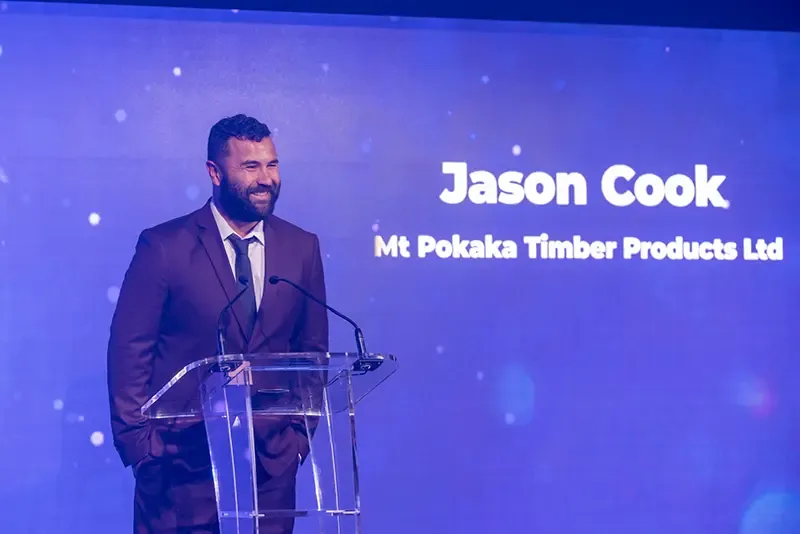 Jason Cook at NZ HR Awards 2023