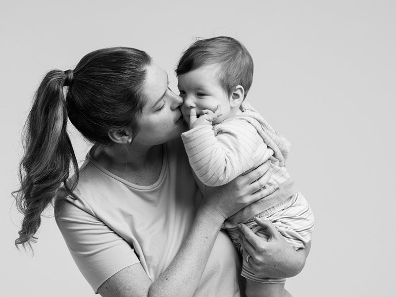 MAS Member Katherine and child