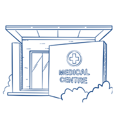 Medical centre illustration 2