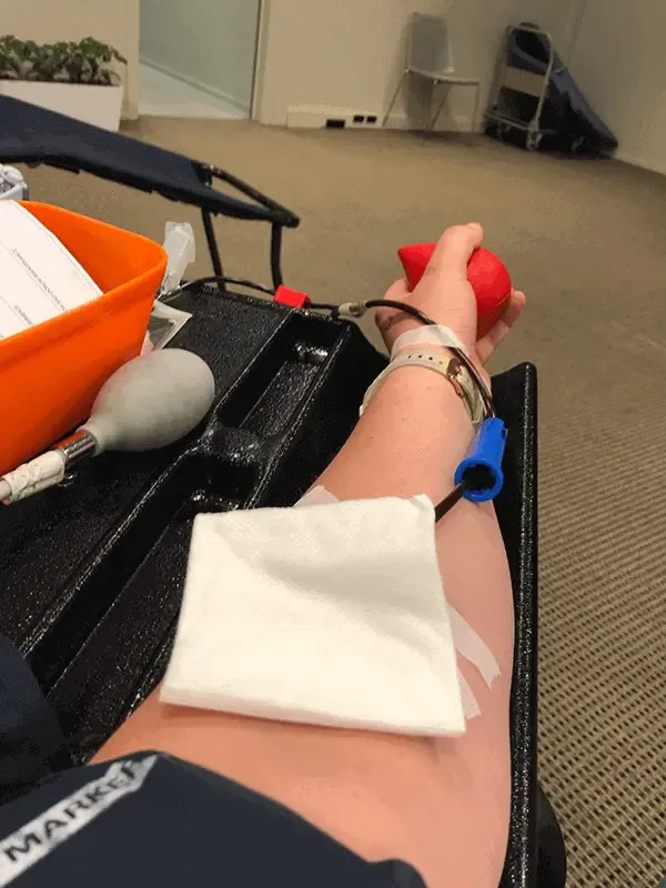 Phillippa-donating-blood