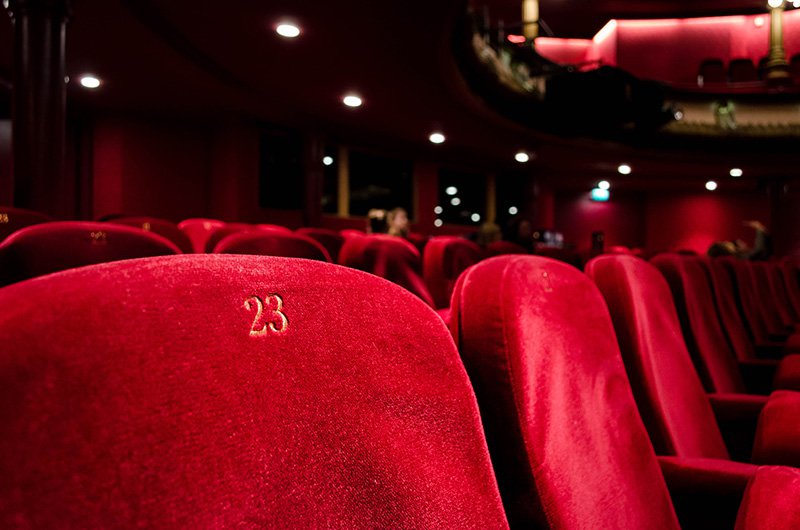 Seats in an entertainment theatre