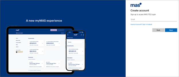 Step 2 - Enter your email address