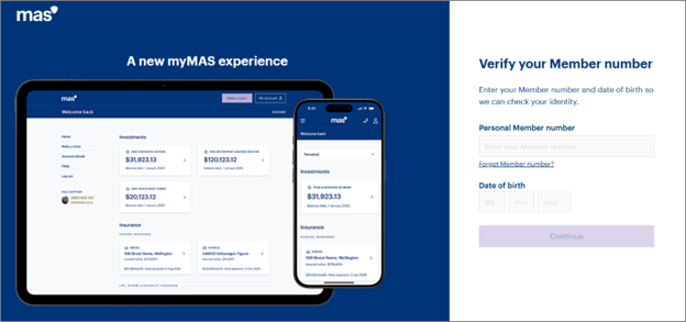 Step 5 - Enter your member number