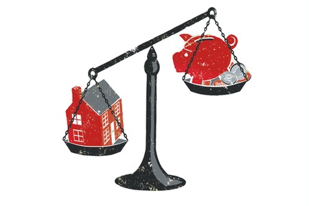House tipping the scale on savings